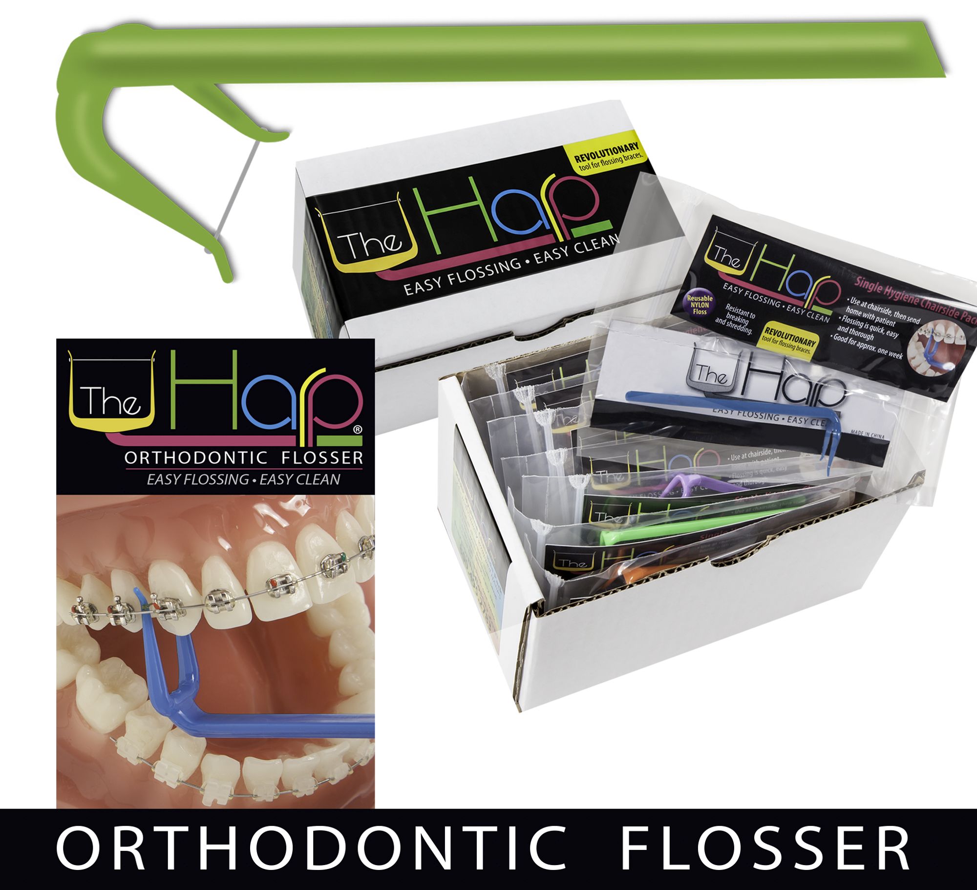 Harp Ortho Flossers (24 pcs) (21037)